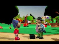 une photo d'Ã©cran de Oui-Oui - L Aventure Magique sur Sony Playstation